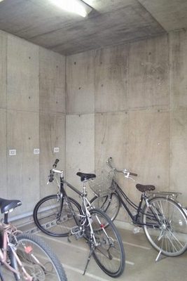 Other common areas. Indoor bicycle parking lot