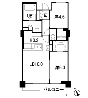 Floor: 2LDK, occupied area: 56.36 sq m, Price: 47,800,000 yen, now on sale