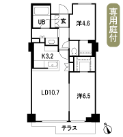 Floor: 2LDK, occupied area: 58.32 sq m, Price: 48,400,000 yen, now on sale
