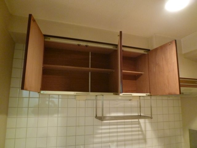 Kitchen. It is hanging cupboard on the kitchen