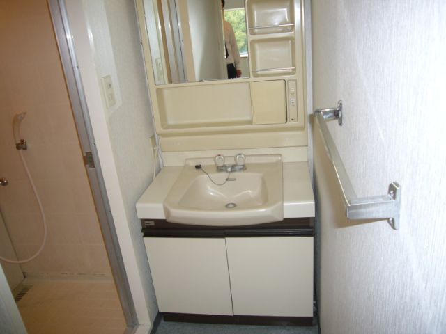 Washroom. Independent wash basin