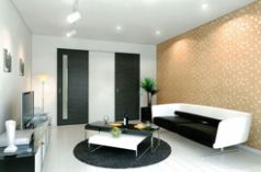 Living and room. image