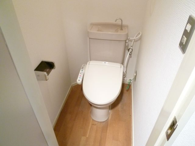 Toilet. Bidet with toilet! 