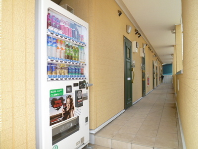 Entrance. vending machine