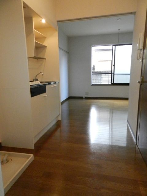 Living and room. Beautiful bath