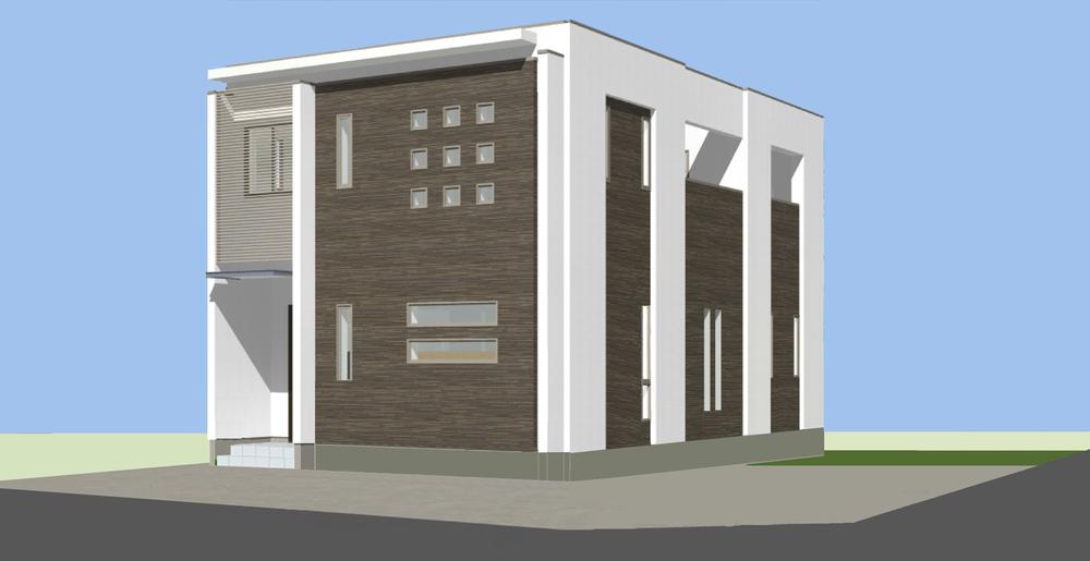 Building plan example (Perth ・ appearance). Building plan example (No. 2 locations) Building Price 21.3 million yen (including tax ・ Sumitomo Realty & Development Reference Plan), Building area 105.99 sq m