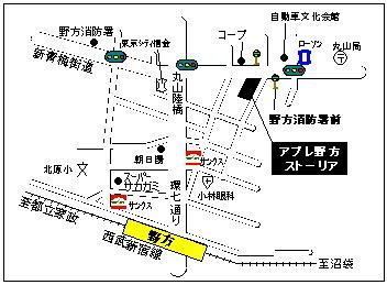 Local guide map