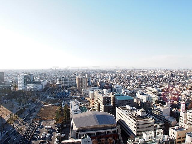 View photos from the dwelling unit. View from the site (January 2014) Shooting