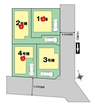 The entire compartment Figure. Nakano Wakamiya 2-chome compartment view