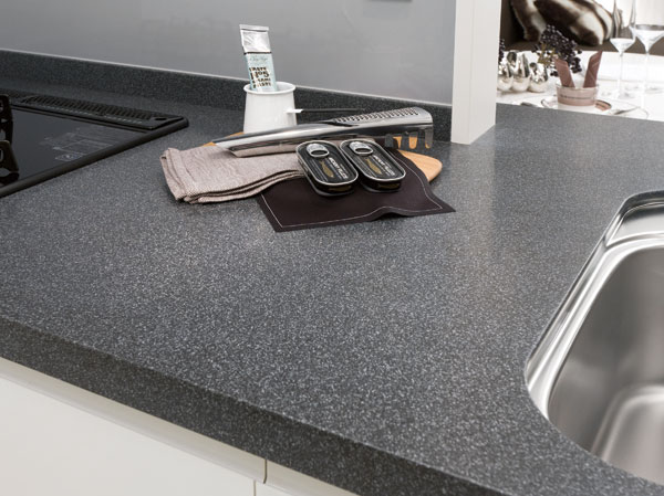 Kitchen.  [Artificial marble countertops] The counter top, beautifully, Also adopted an easy artificial marble maintenance. It will produce the upscale kitchen.