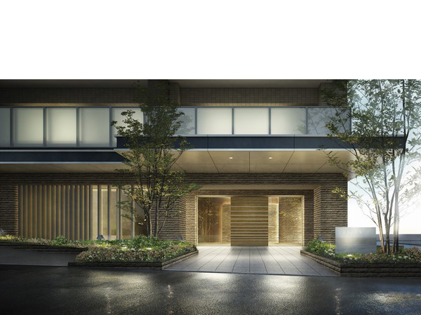 <Gratia Higashi-Nakano> Entrance Rendering CG