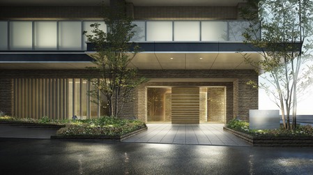 <Gratia Higashi-Nakano> Entrance Rendering CG