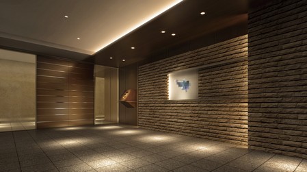 <Gratia Higashi-Nakano> Entrance Hall Rendering CG