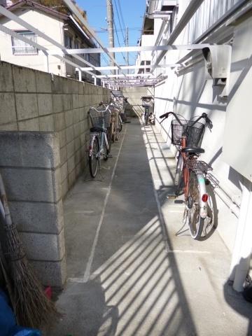 Other common areas. Place for storing bicycles