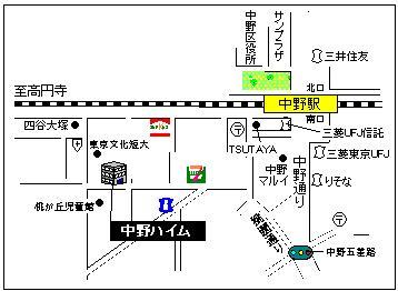 Local guide map