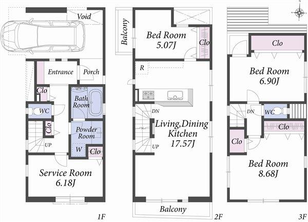 Floor plan. Floor plan C Building