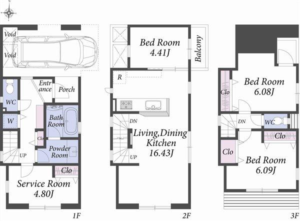 Floor plan. Floor plan E Building