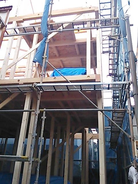 Local appearance photo. Was completion of framework.