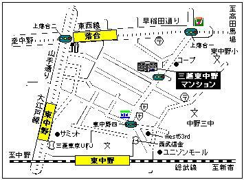 Local guide map