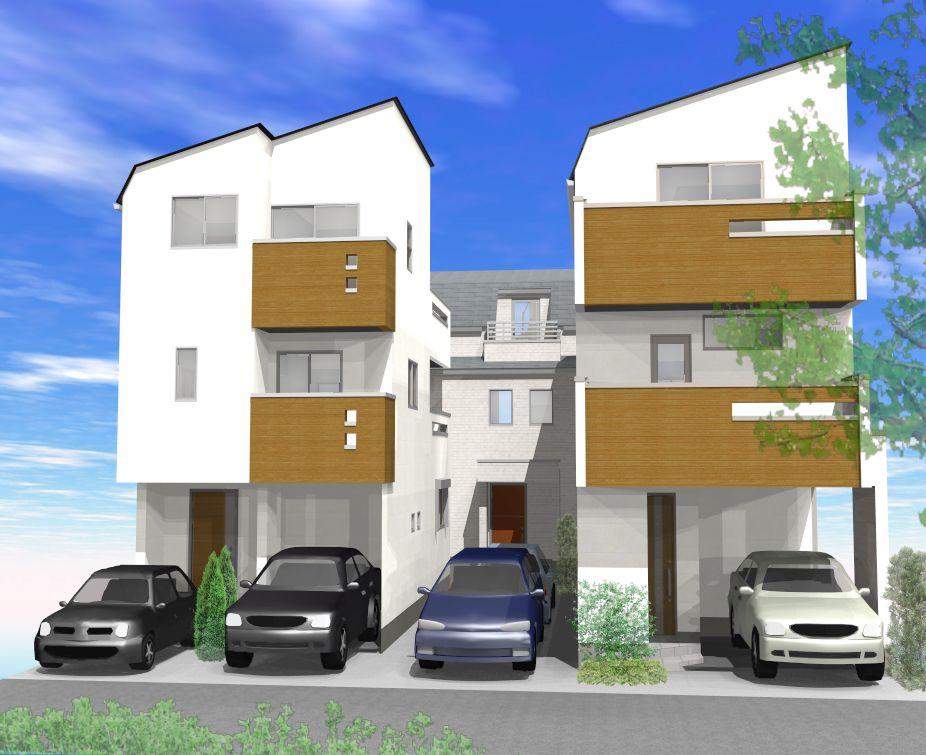 Building plan example (Perth ・ appearance). Reference Plan Rendering (is just an example)