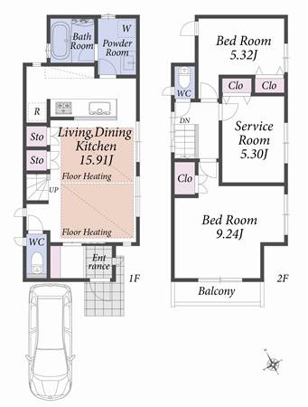 Floor plan. Floor plan A Building