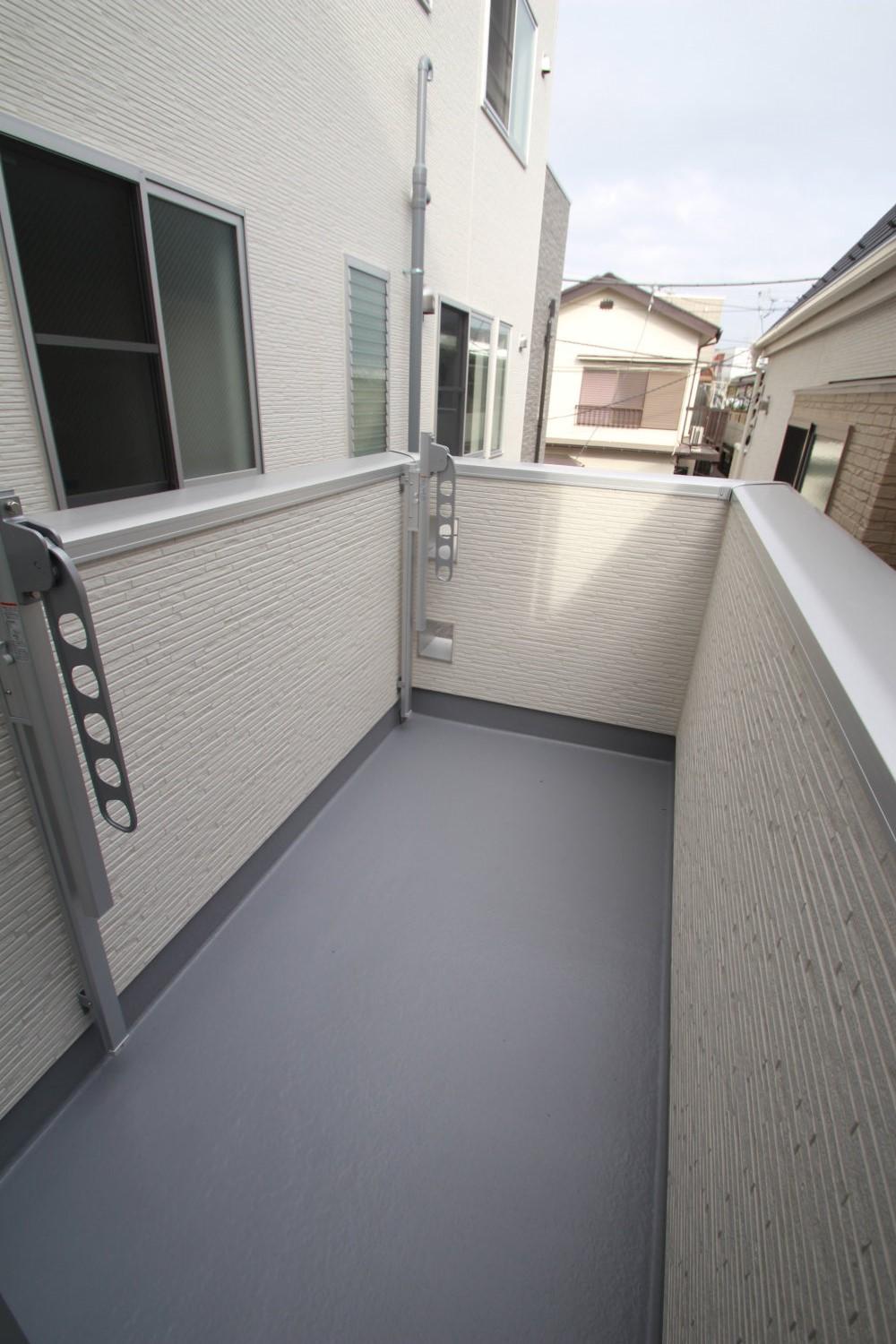 Balcony. Also spacious balcony.