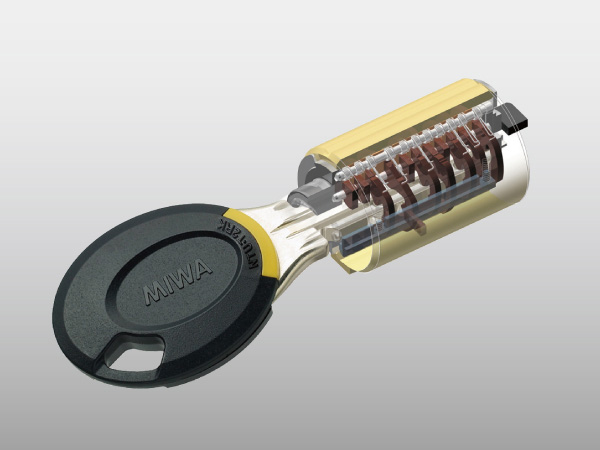 Security.  [Dimple cylinder lock] The front door key, Less likely to be replicated, Also to prevent picking crime was adopted dimple cylinder lock to be effective. (Same specifications)