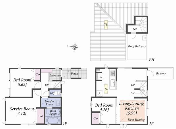 Floor plan. Floor plan B Building