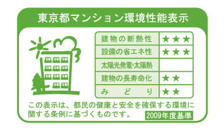Building structure.  [Tokyo apartment environmental performance display]  ※ For more information see "Housing term large Dictionary"
