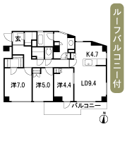 Floor: 3LDK + SIC + WIC + STO, the occupied area: 78.18 sq m