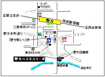 Local guide map