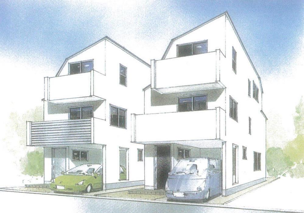 Rendering (appearance). (A ・ B Building) Rendering