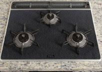 Kitchen. Crystal top stove