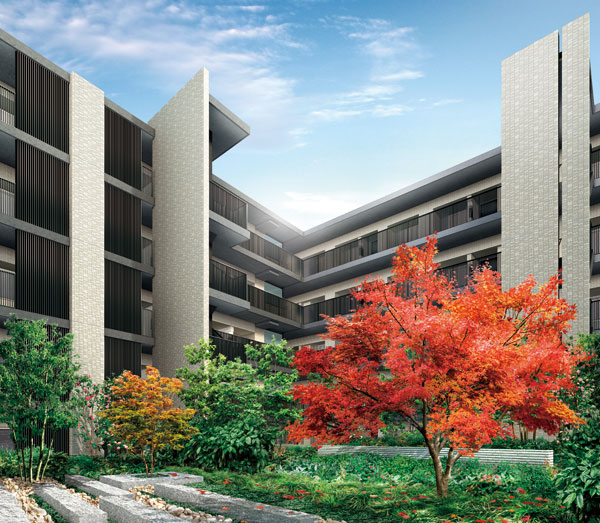 Surrounding environment. Exterior CG