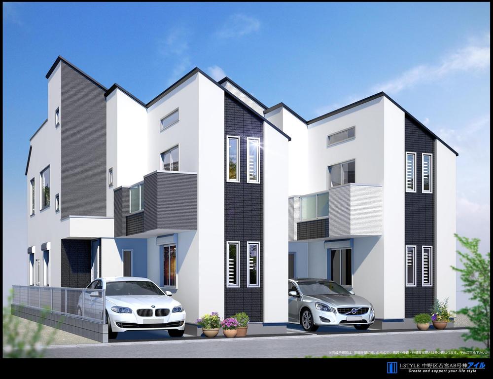 Rendering (appearance). A ・ B Building Rendering