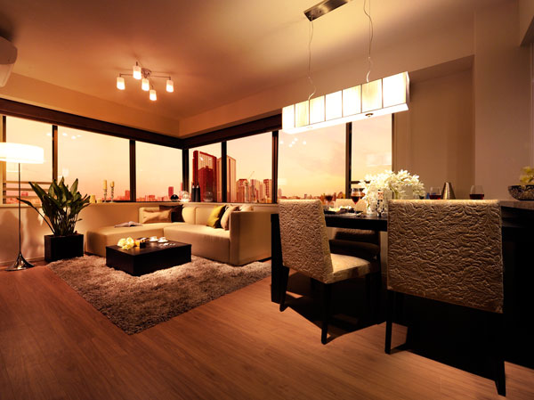 Room and equipment. living ・ dining / E type