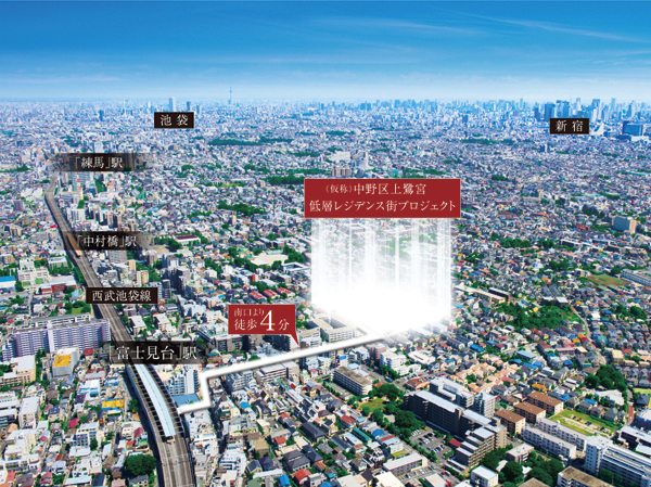 Local peripheral aerial photographs (August 2013 shooting) ※ Which was subjected to some CG, In fact a slightly different