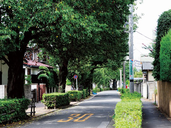Local neighborhood streets (about 100m / A 2-minute walk)