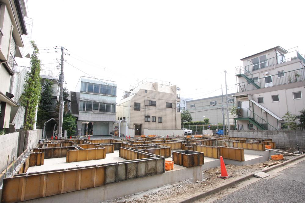 Local appearance photo. Local (September 2013) foundation work in