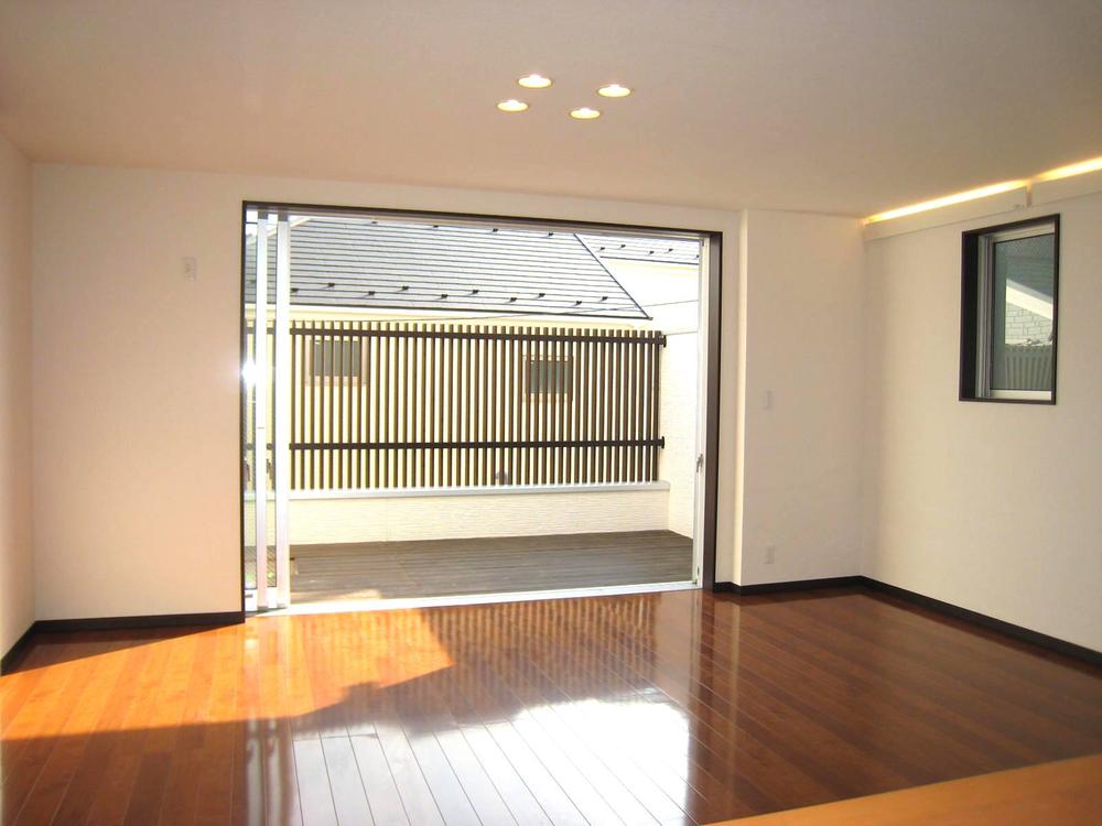 Building plan example (introspection photo). Living