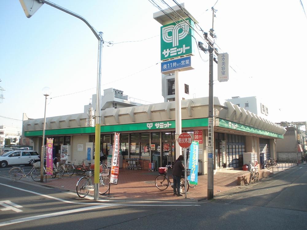 Supermarket. 384m Summit store up to Summit store Gangwon-cho shop Gangwon Machiten