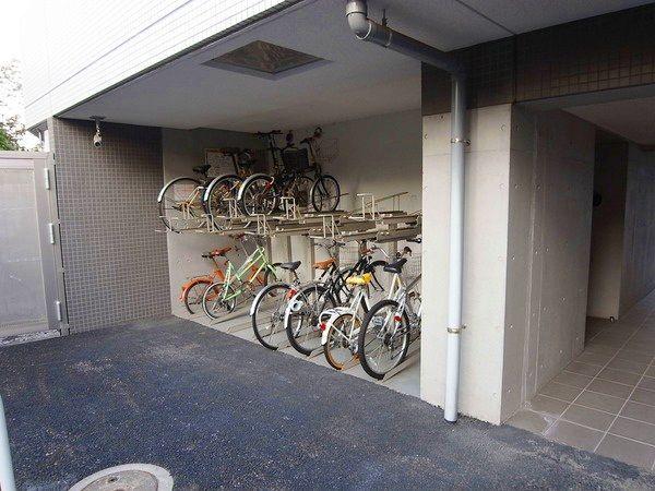 Other local. Bicycle-parking space