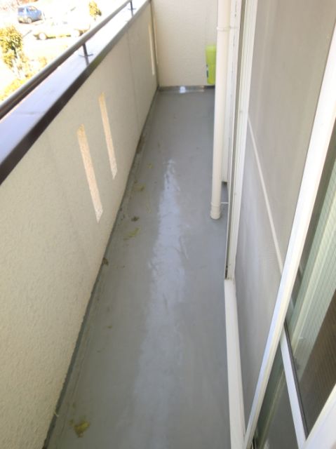 Balcony. Good balcony with views