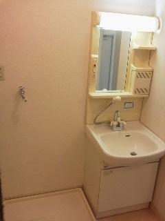 Washroom. Independent wash basin