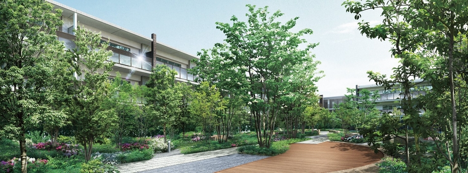 Grand Garden Rendering CG ( ※ 2)