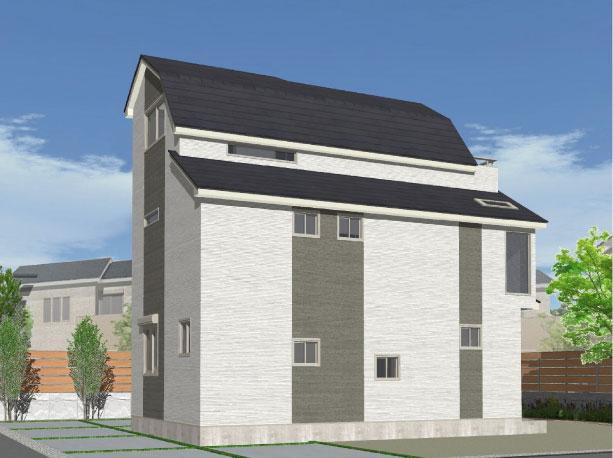 Rendering (appearance). (3 Building) Rendering back