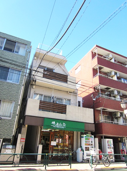 Building appearance. The first floor contains the delicious bakery. 