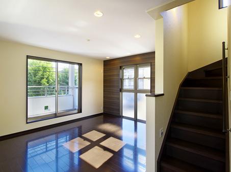 living ・ Dining and living-in stairs