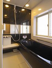 It has also adopted a system bus of calm color ring bathroom