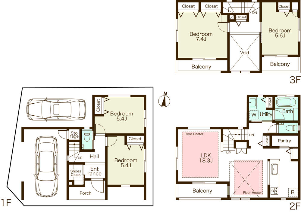 Floor plan. Fresh market Ars until Fujimidai shop 192m